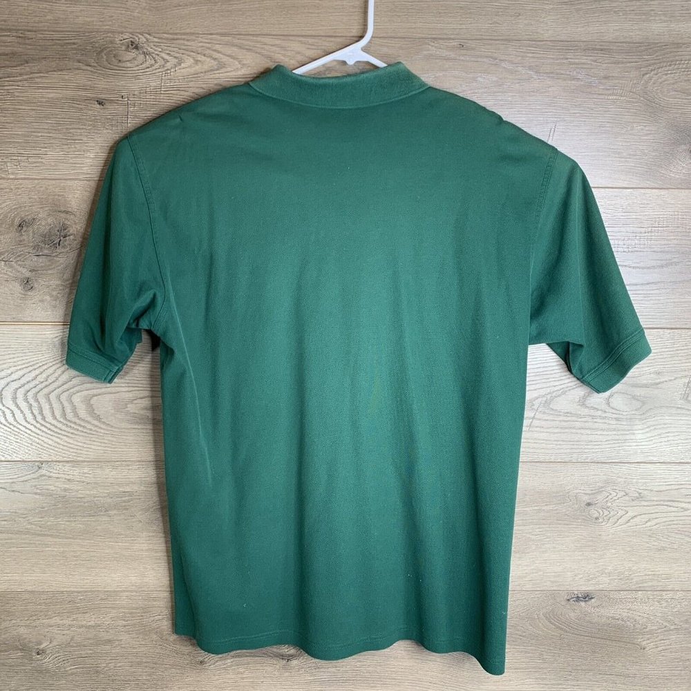 Augusta National Golf Shop 60s Two Ply  Mens Polo Shirt XL Green SS Collared - Picture 6 of 9
